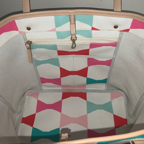 Kate Spade Coated Canvas Bow Harmony Tote - Picture 8 of 10